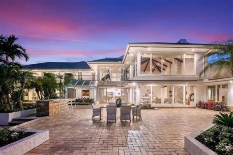 This Home In Boca Raton Is Cast In Elegance Artful Accents And Resort