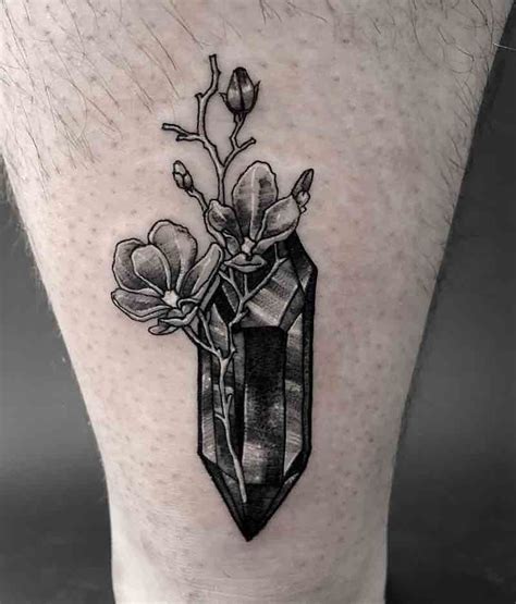 28 Of The Finest Crystal Tattoos Crystal Tattoo Incredible Tattoos