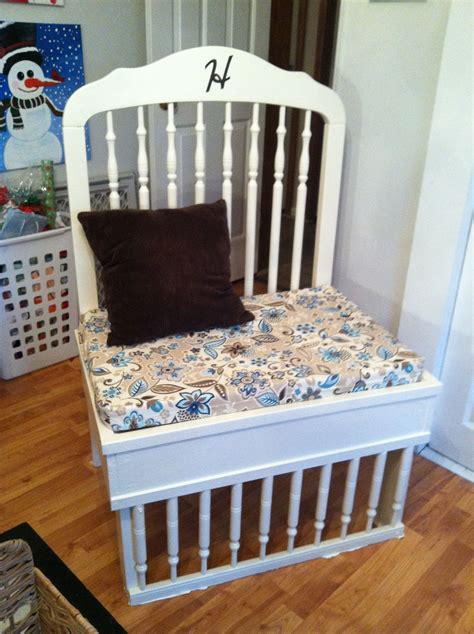 Pin By Erin Jioio On Repurposed Cribs Repurpose Recycled Furniture
