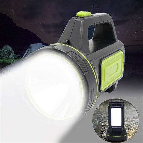 Handheld Light Rechargeable Led Flashlight Spotlight Lantern