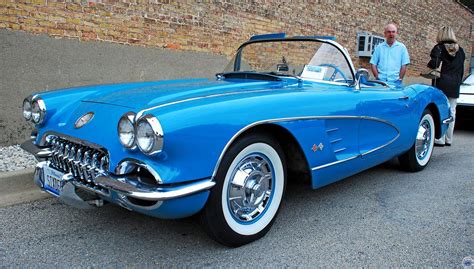 1960 Blue Vette Classic Cars Corvette Muscle Cars