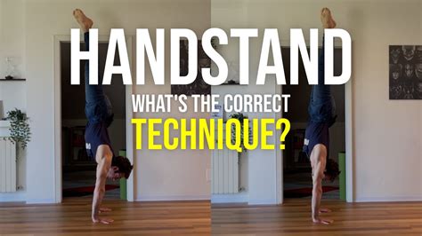 Banana Handstand Fix Your Technique Using This Strategy Tutorial
