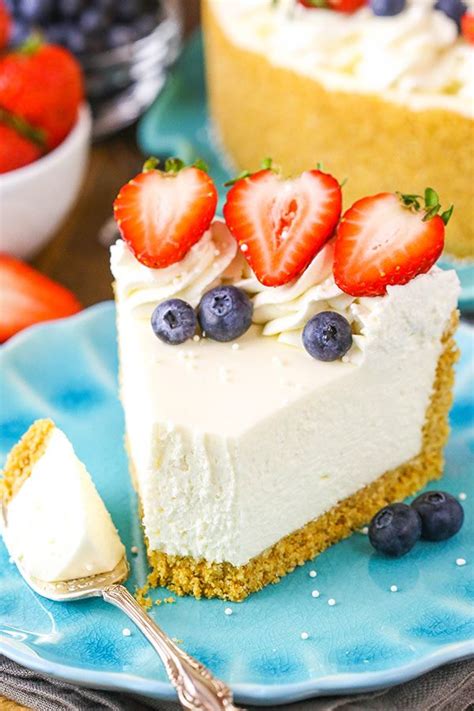 Take the cream cheese, sour cream, and eggs out of the refrigerator about 2 hours ahead of. Best No Bake Cheesecake | Recipe | Best no bake cheesecake, Cheesecake recipes, No bake vanilla ...