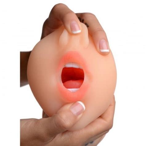 Sexflesh Sarahs Sexy Mouth Stroker Sex Toys At Adult Empire
