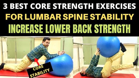 Core Stability Exercises For Back Pain Low Back Exercises Lumbar