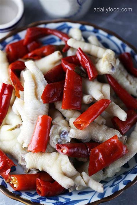 Pickled Pepper And Chicken Feet A Daily Food Chinese Food Culutre