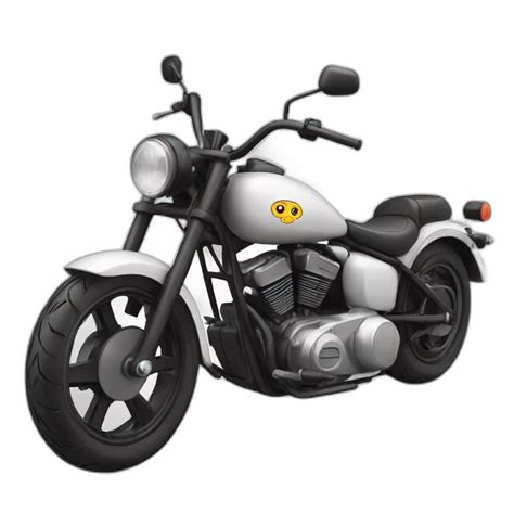 Motorcycle Pug Enduro Ai Emoji Generator