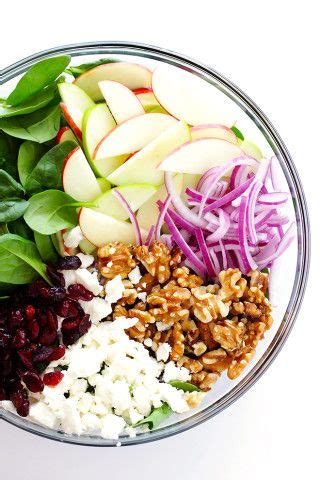 We found your new favorite lunch! My favorite Apple Spinach Salad is made with tons of baby ...