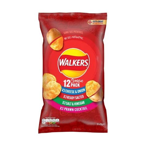 Walkers Classic Variety Crisps 12 Pack A Bit Of Home