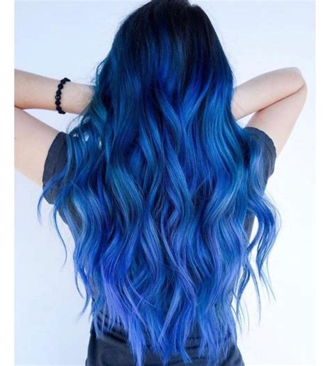 Ombre Teal Blue Tip Dyed Hair Extension Teal Hair 22 Etsy In 2021