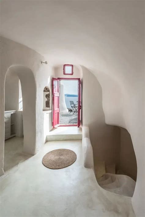 Unique Architecture Cave House Cycladic Houses Greece For Rent In
