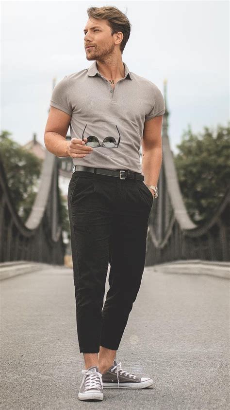 5 Polo Shirt Outfits For Men Moda Uomo Street Style Moda