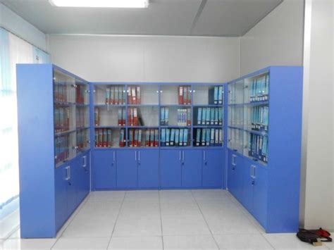 Jual Rak Arsip Lemari Dokumen Kantor Dengan Pintu Kaca - Kota Semarang