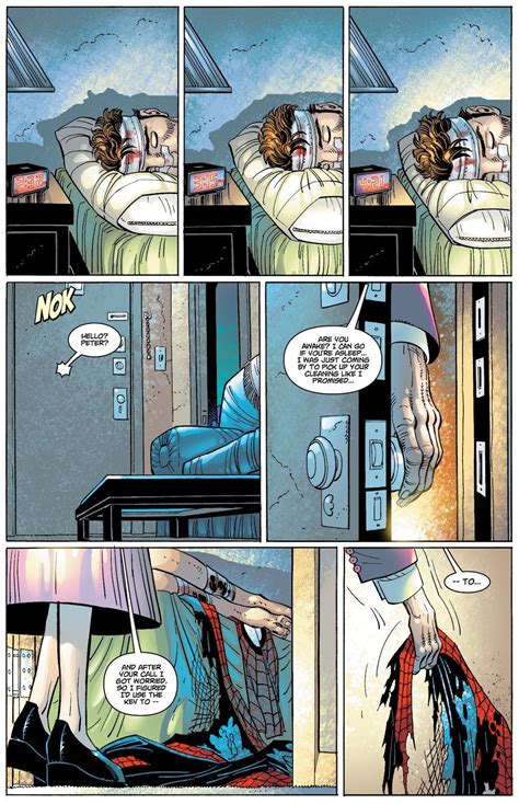 Aunt May Finds Out Peter Parker Is Spider Man Comicnewbies
