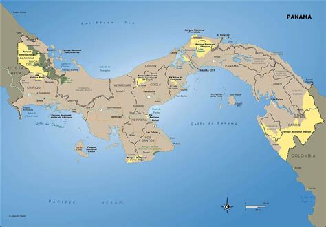 Mapas De Panama En El Mundo
