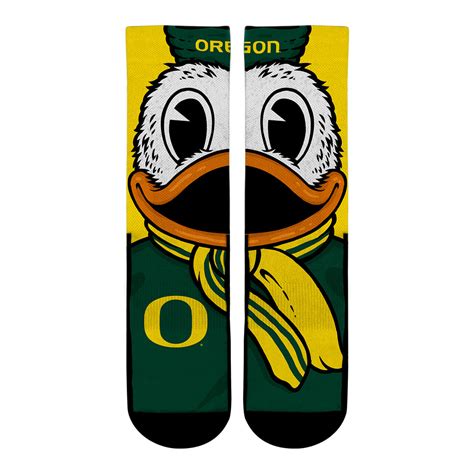 Oregon Ducks The Duck Mascot Rock Em Socks