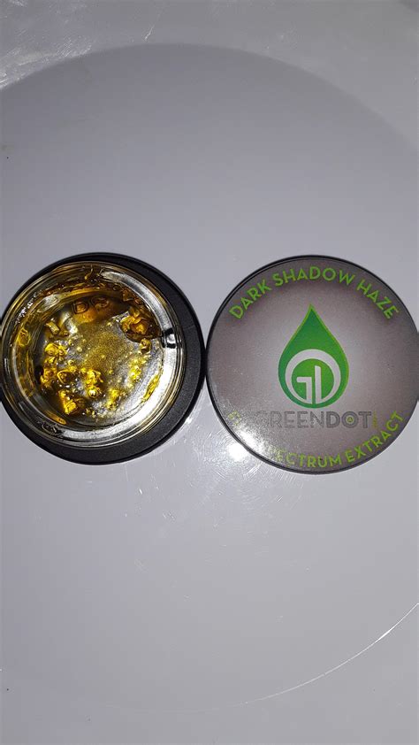 Green Dot Labs Dark Shadow Haze Live Resin Rdabs