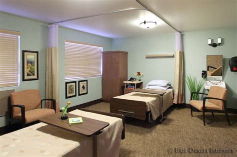 Decorating a nursing home room can help create a more personal decorating a nursing home room can help create a more personal, welcoming environment for the elderly. Blue Desert Interiors :: Phoenix Skilled Nursing Facility