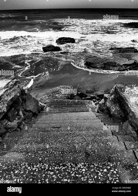 Beach Sea Stairs Hi Res Stock Photography And Images Alamy