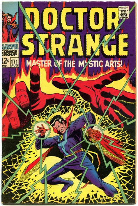 Doctor Strange 171 Vf Mystic Arts Tom Palmer1968 More Ds In