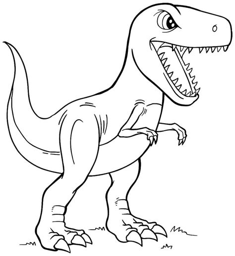 76 Desenho Para Colorir Dinossauro