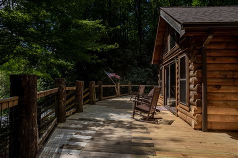 Rustic Pines Cabin Brevard Nc Yonder Luxury Vacation Rentals