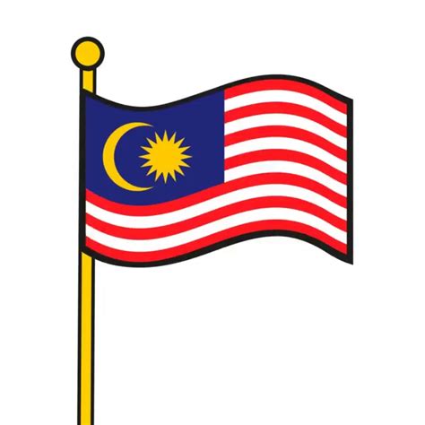 Animasi Lukisan Bendera Malaysia Berkibar Malaysia Clipart Bendera The Best Porn Website