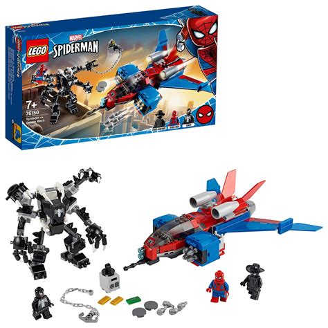 Buy Lego 76150 Super Heroes Marvel Spider Man Jet Vs Venom Mech