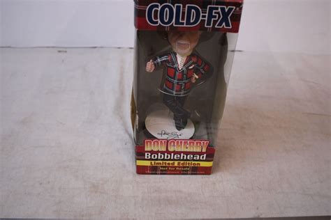 Don Cherry Bobble Head Cold Fx Limited Edition