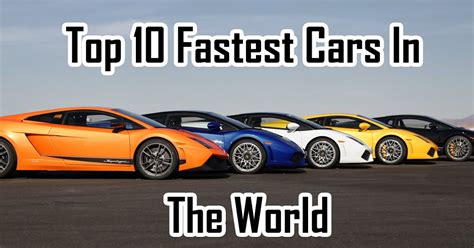 Top 10 Fastest Cars In The World 2016 17 ~ F7view