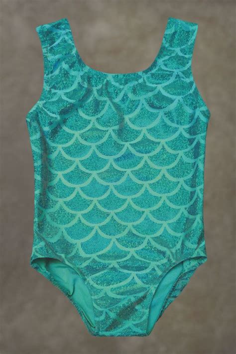 Mermaid Gymnastics Leotards Dance Leotards Mermaid Aqua Etsy