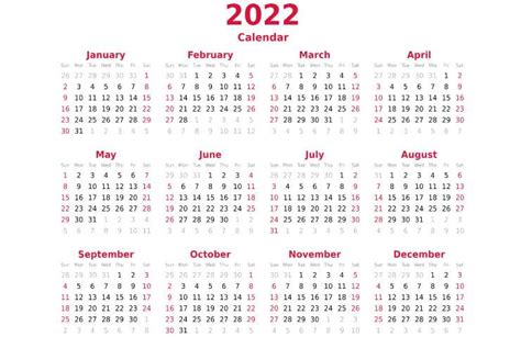 Festività 2022 Ponti E Giorni In Rosso Sul Calendario Che Spreco