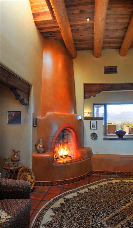 Santa Fe Style Fireplace Fireplace Ideas
