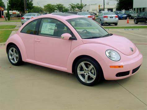 Pink Volkswagen Beetle