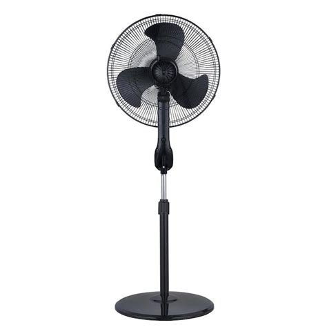 Pelonis 18 In 3 Speed Indoor Black Stand Fan In The Portable Fans