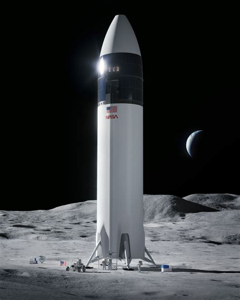 Nasa Selects Spacex Lunar Starship To Return Humans To The Moon Human