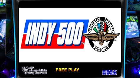 Indy 500 Arcade Sega 1995 Youtube
