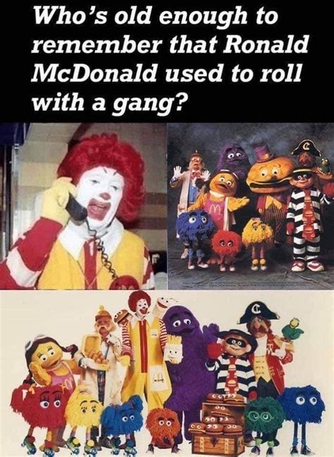 This is the list of mcdonald's characters that appeared in mcdonaldland commercials, merchandise, or other media related to its franchise. 40 Old School Photos Of McDonald's That Will Take You Back ...