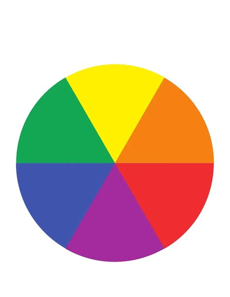 Primary Color Wheel And Color Wheel Coloring Page Artofit