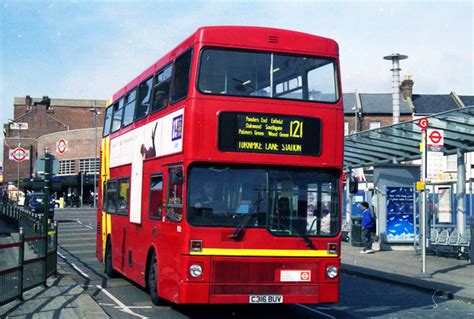 London Bus Routes Route 121 Enfield Island Village Turnpike Lane Station Route 121