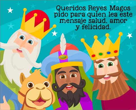 Feliz Día De Los Reyes Magos Carta De Los Reyes Magos