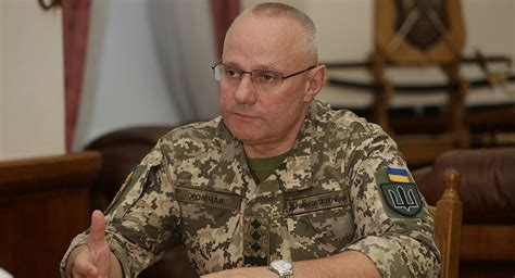 Commander In Chief Of The Armed Forces Of Ukraine Ruslan Khomchak