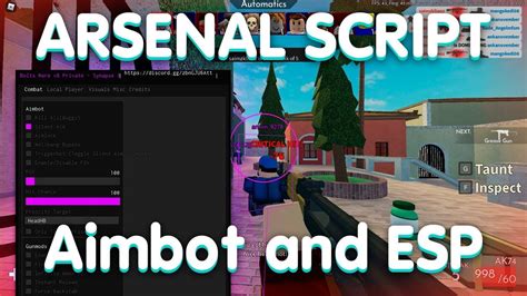 Roblox Arsenal Script 2022 Youtube