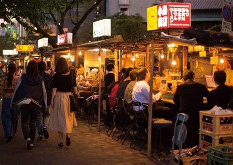 Yatai Food Stalls Are A Key Element Of Gourmet Dining And Sightseeing