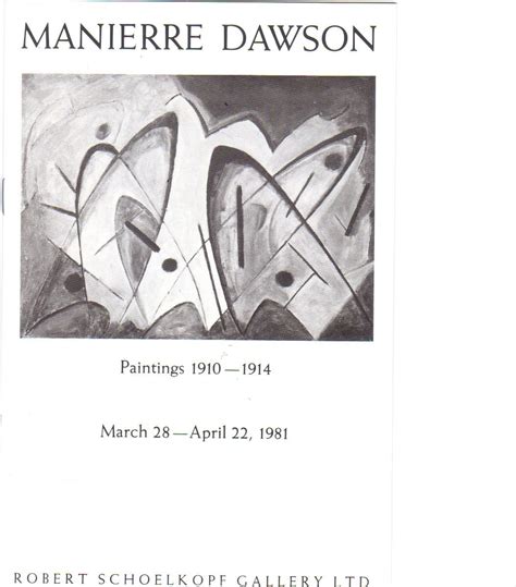 Manierre Dawson Paintings 1910 1914 Exhibition March 28 April 22