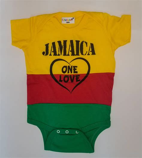 reggae rasta jamaica one love infant onesie 876 worldwide