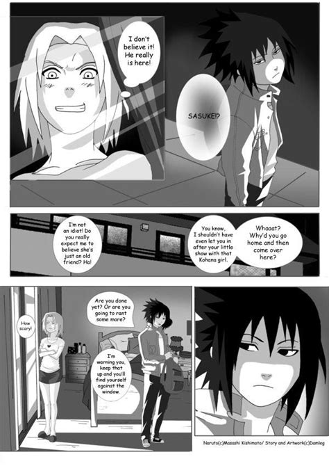 KHS Chap B Page English By Onihikage On DeviantArt In Sakura And Sasuke Sasusaku