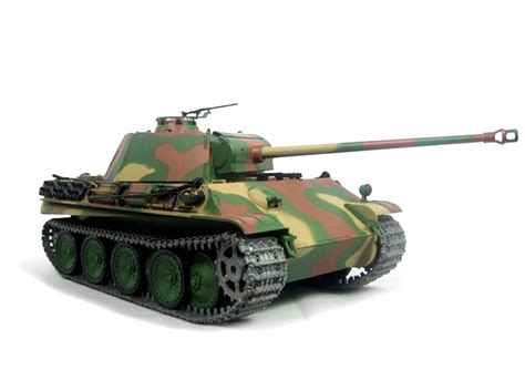 Rc Tank Panther G Pro Heng Long 116 Bb Ir Metalgear Metaltracks V70