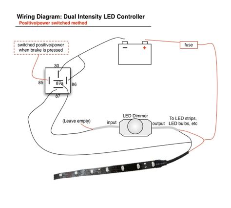 Motorcycle Led Tail Light Wiring Diagram