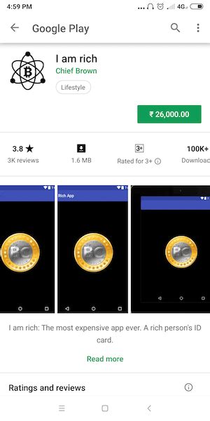 I am rich is an ios application developed by armin heinrich and which was distributed using the app store. 10 Most Expensive Apps For Android & iPhone With Insane ...